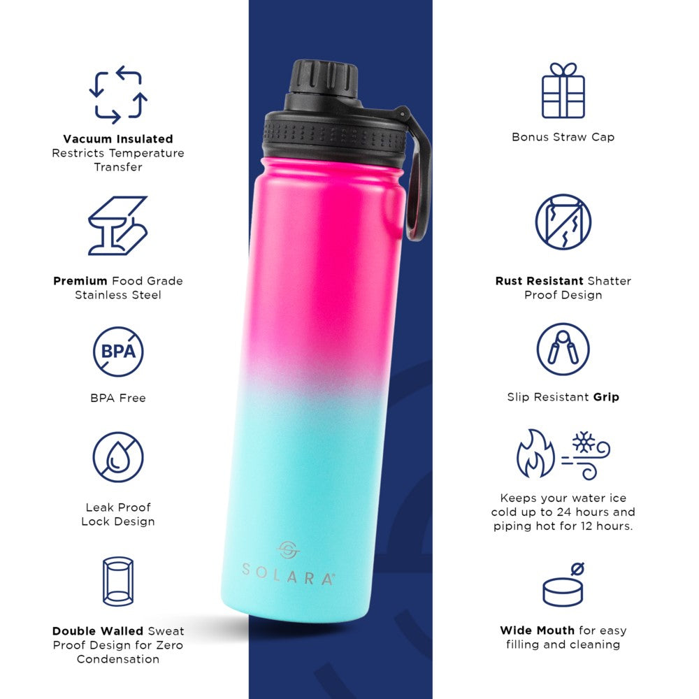 650 ML / Pink Aqua