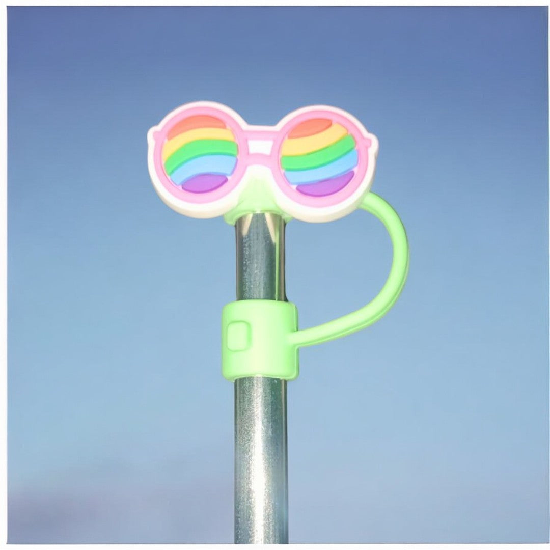 Straw Toppers / Rainbow Goggles