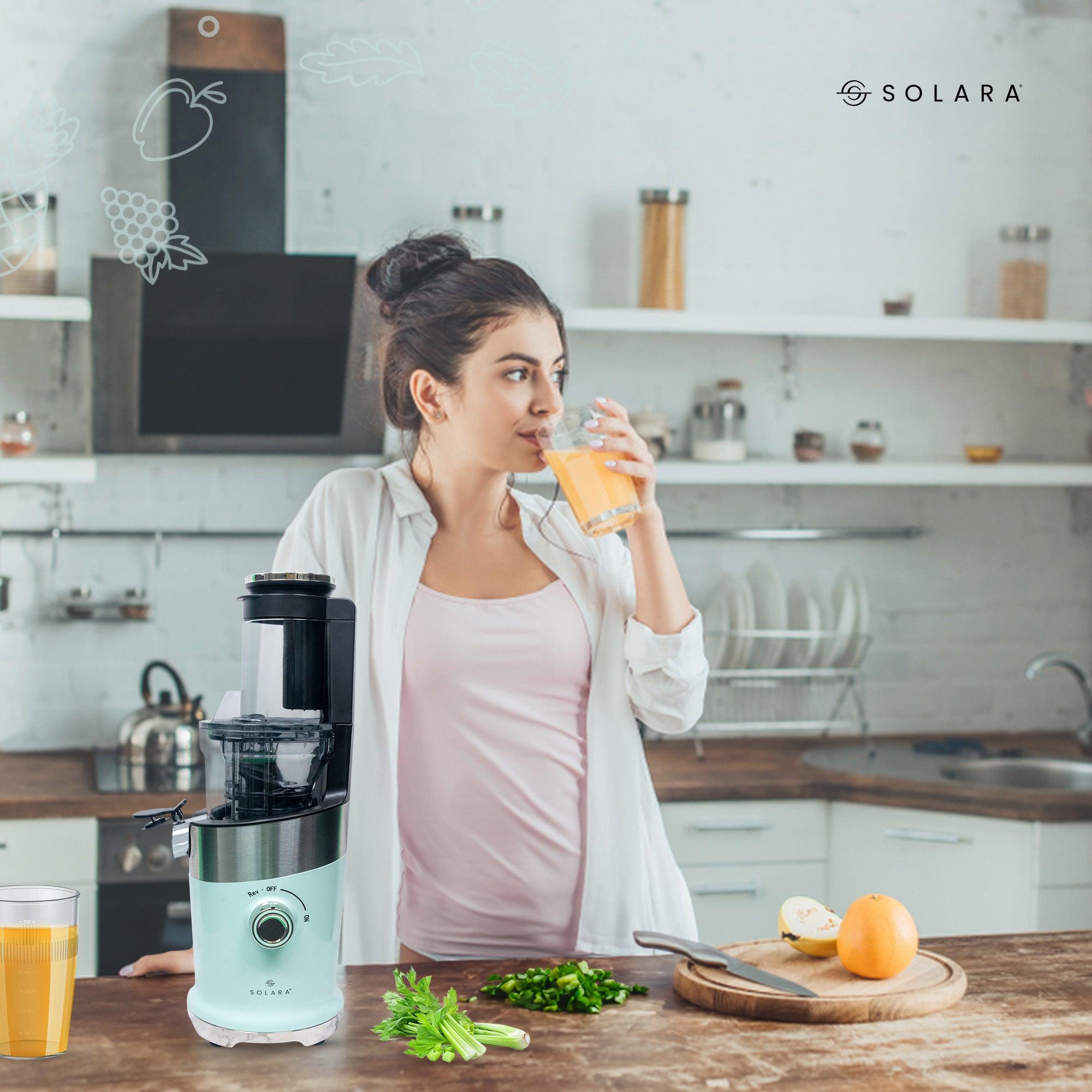 Cold Press Vertical Slow Juicer - Solara Home