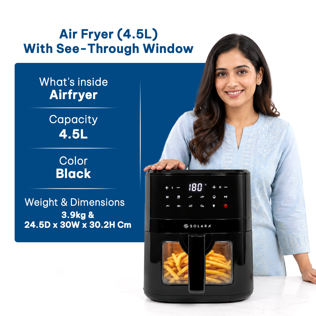 Air Fryer + Cold Press Juicer