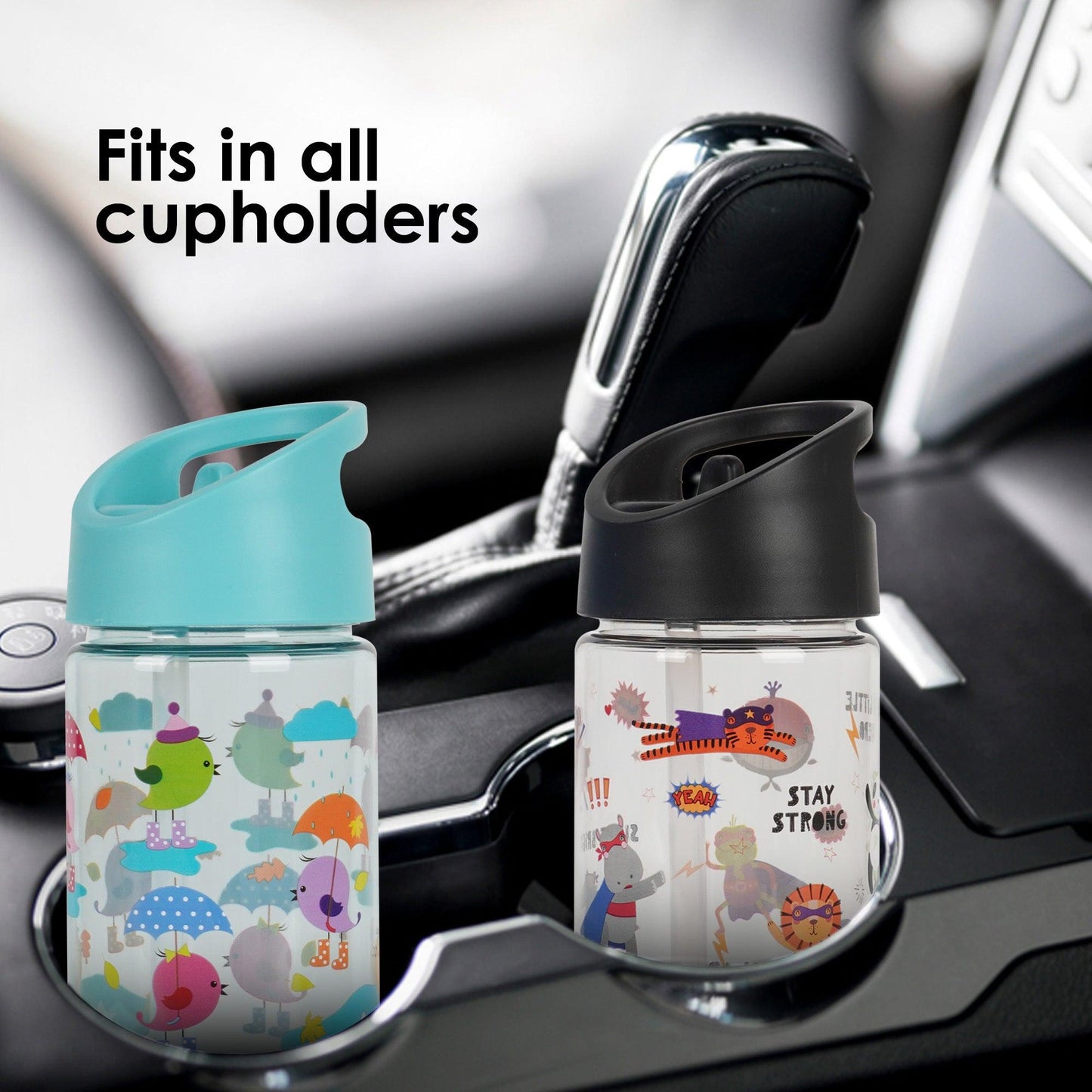 SOLARA Tritan Sipper Water Bottle for Kids (400ML)