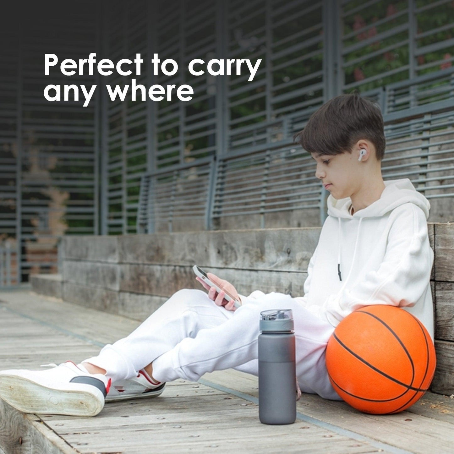 SOLARA Tritan Sipper Water Bottle for Kids (400ML)