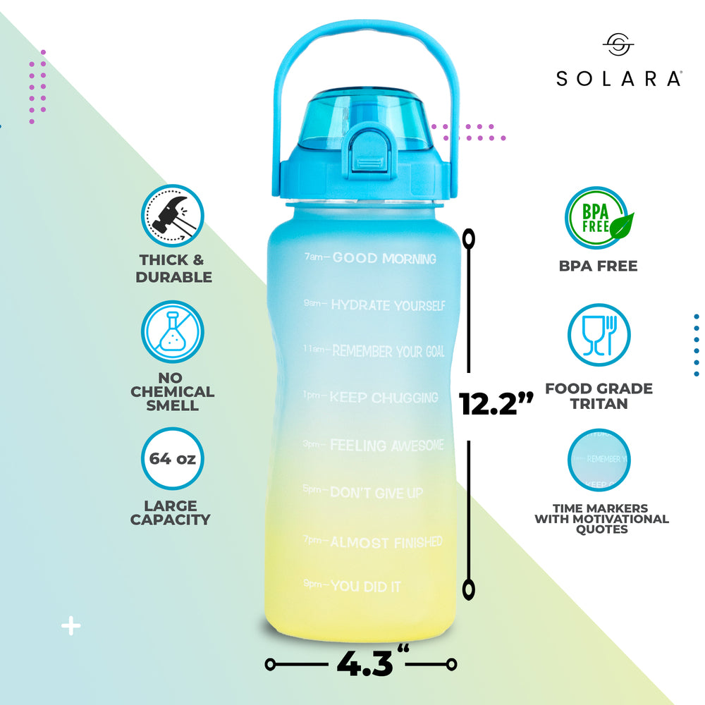 2 Litres / Yellow Blue