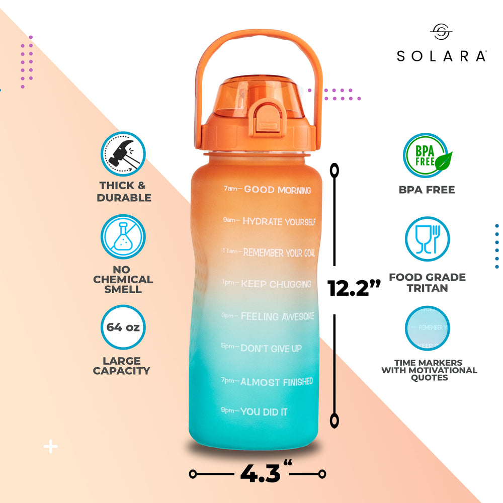 2 Litres / Orange Teal
