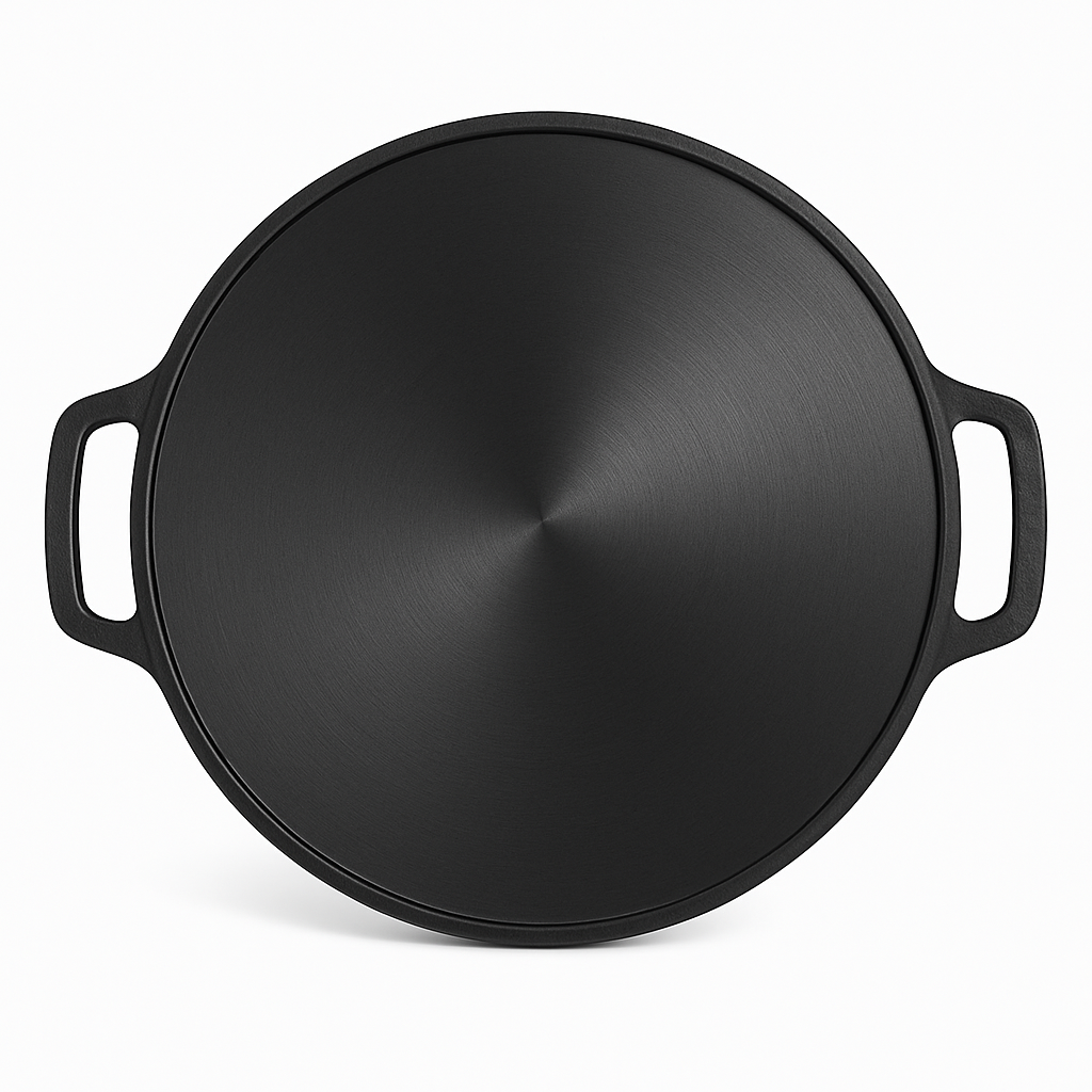 Crownstone Cast Iron Tawa with 2 Loops personalize