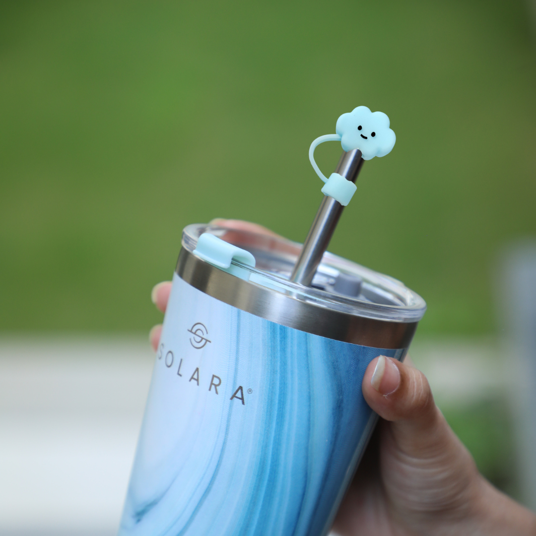 Straw Toppers / Cloud Blue