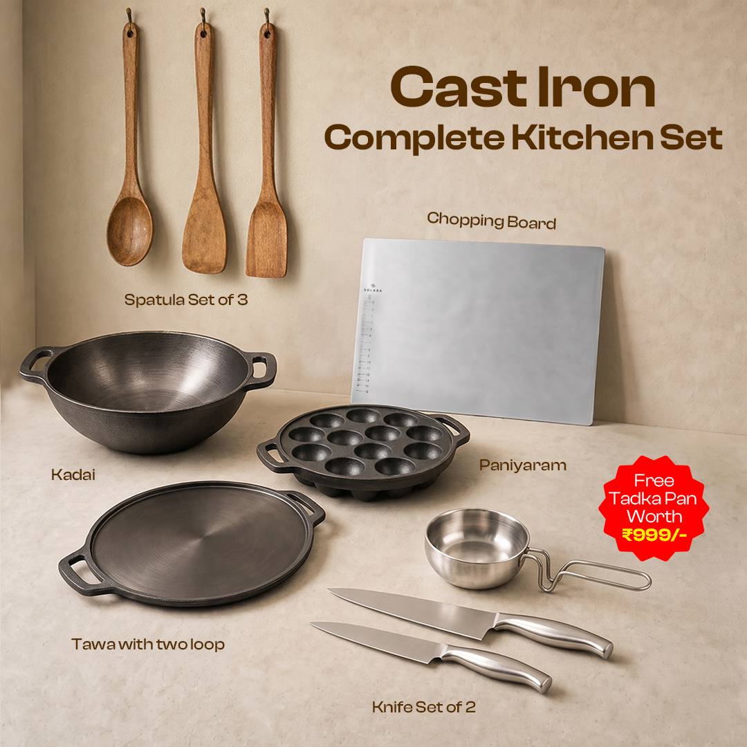 Cast Iron Complete Kitchen Set