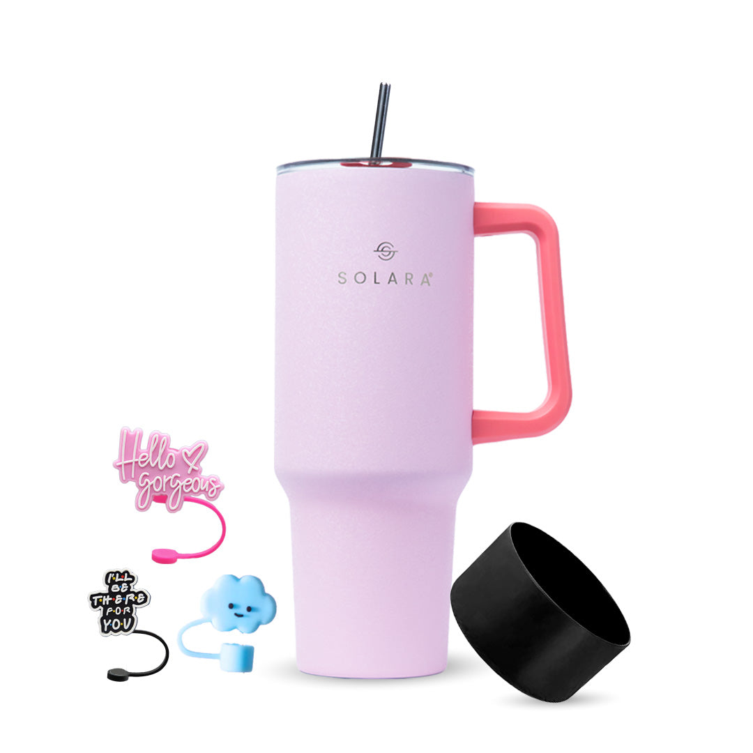 Cotton Candy / Elixir + Straw Toppers (3) + Bumper