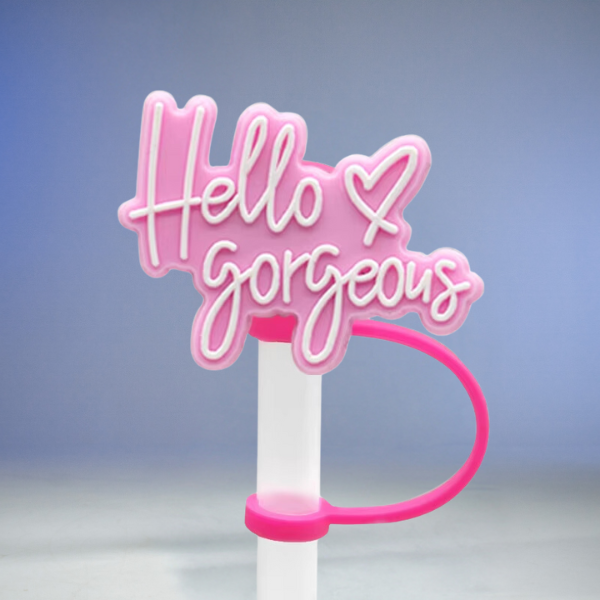 Straw Toppers / Heart HelloGorgeous