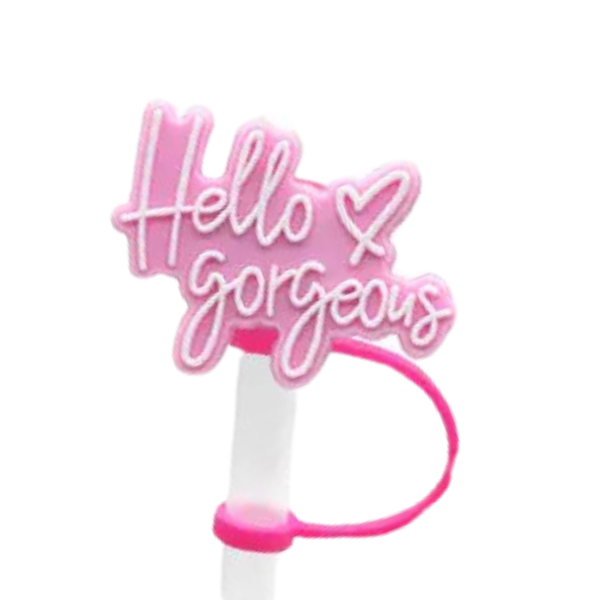 Straw Toppers / Heart HelloGorgeous