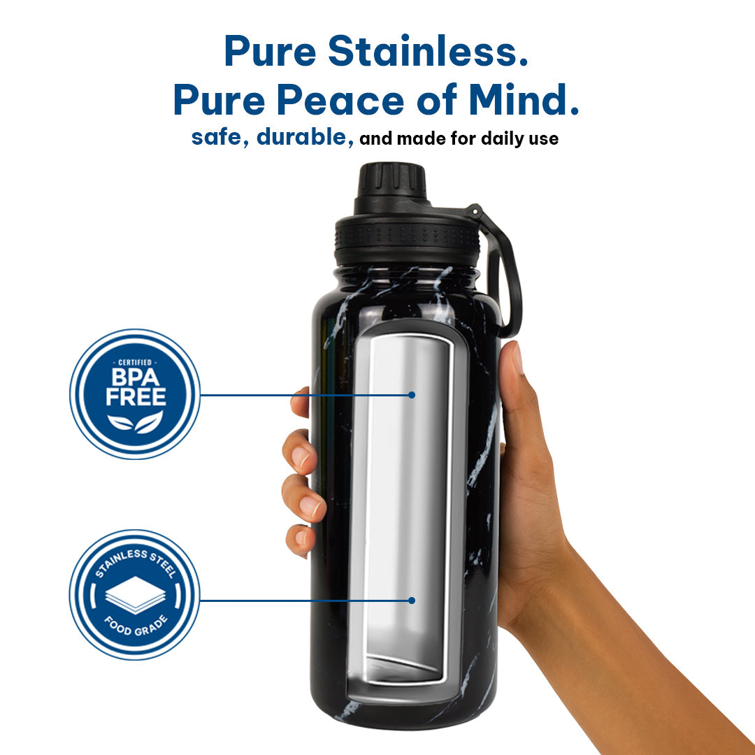 1 LTR / Black Marble