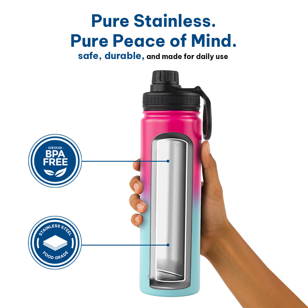 650 ML / Pink Aqua