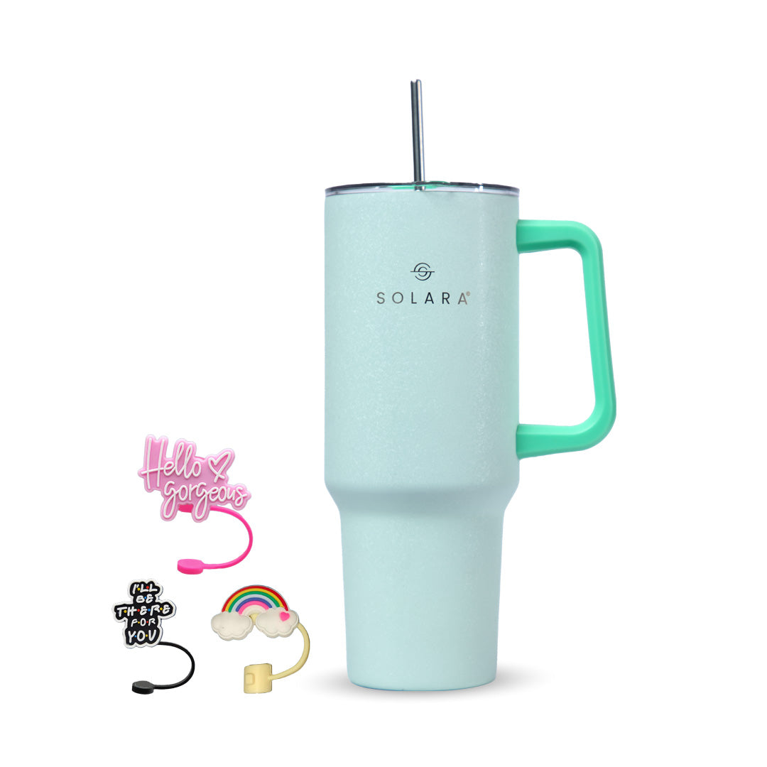 Icy Mint / Elixir + Straw Toppers (3)