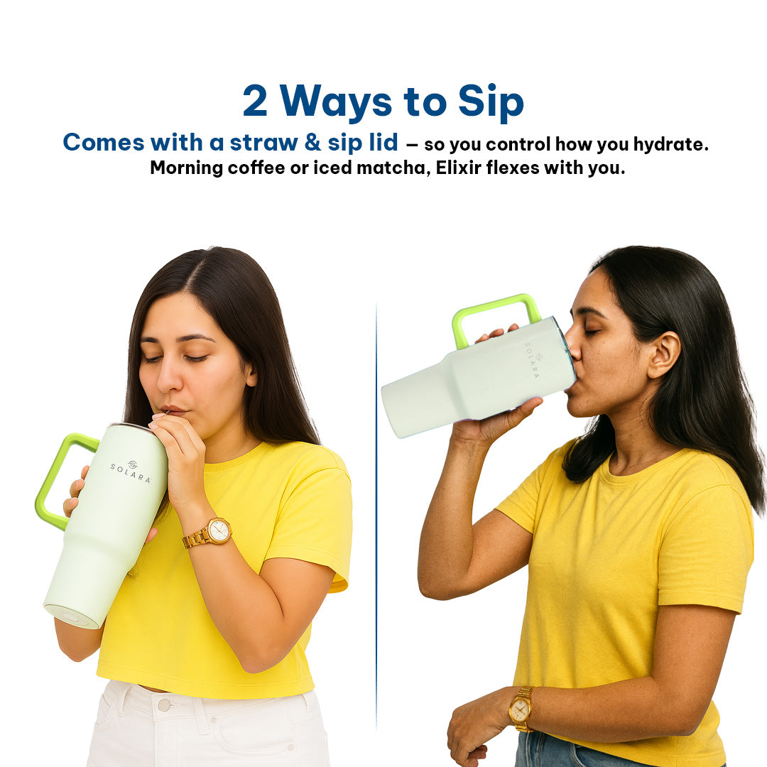 Lemon Drop / Elixir + Straw Toppers (3)