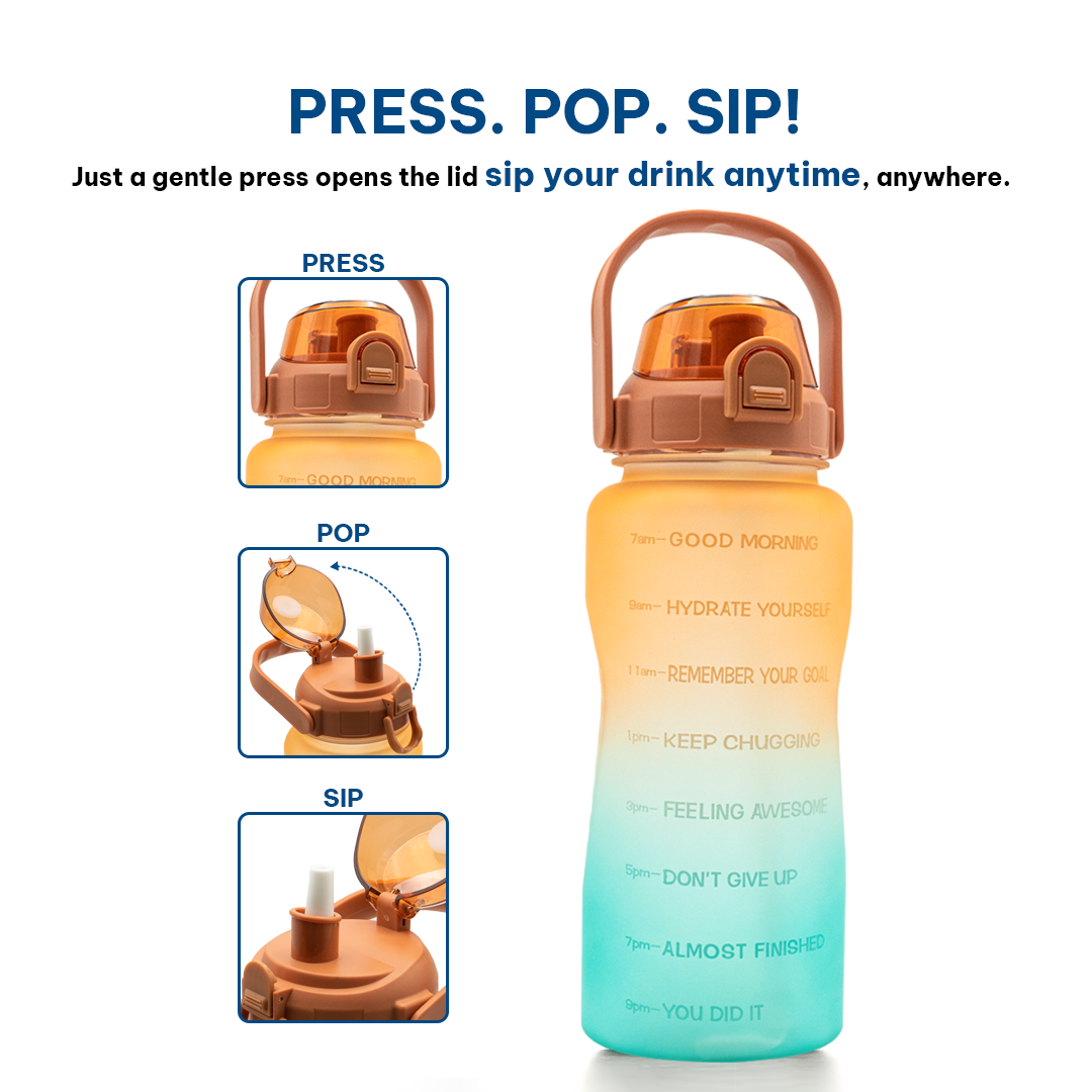 2 Litres / Orange Teal