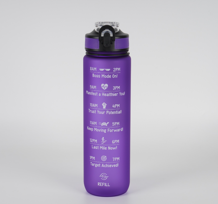 π Motivational Water Bottle - 1 Litre