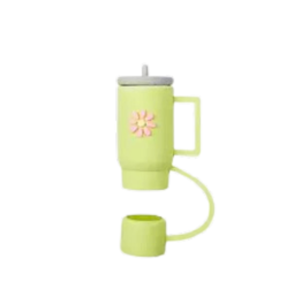 Straw Toppers / Tumbler Green