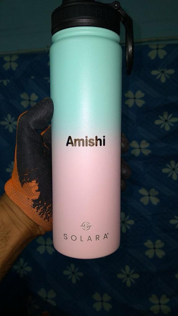 SOLARA Vacuum Insulated Water Bottles - Customization