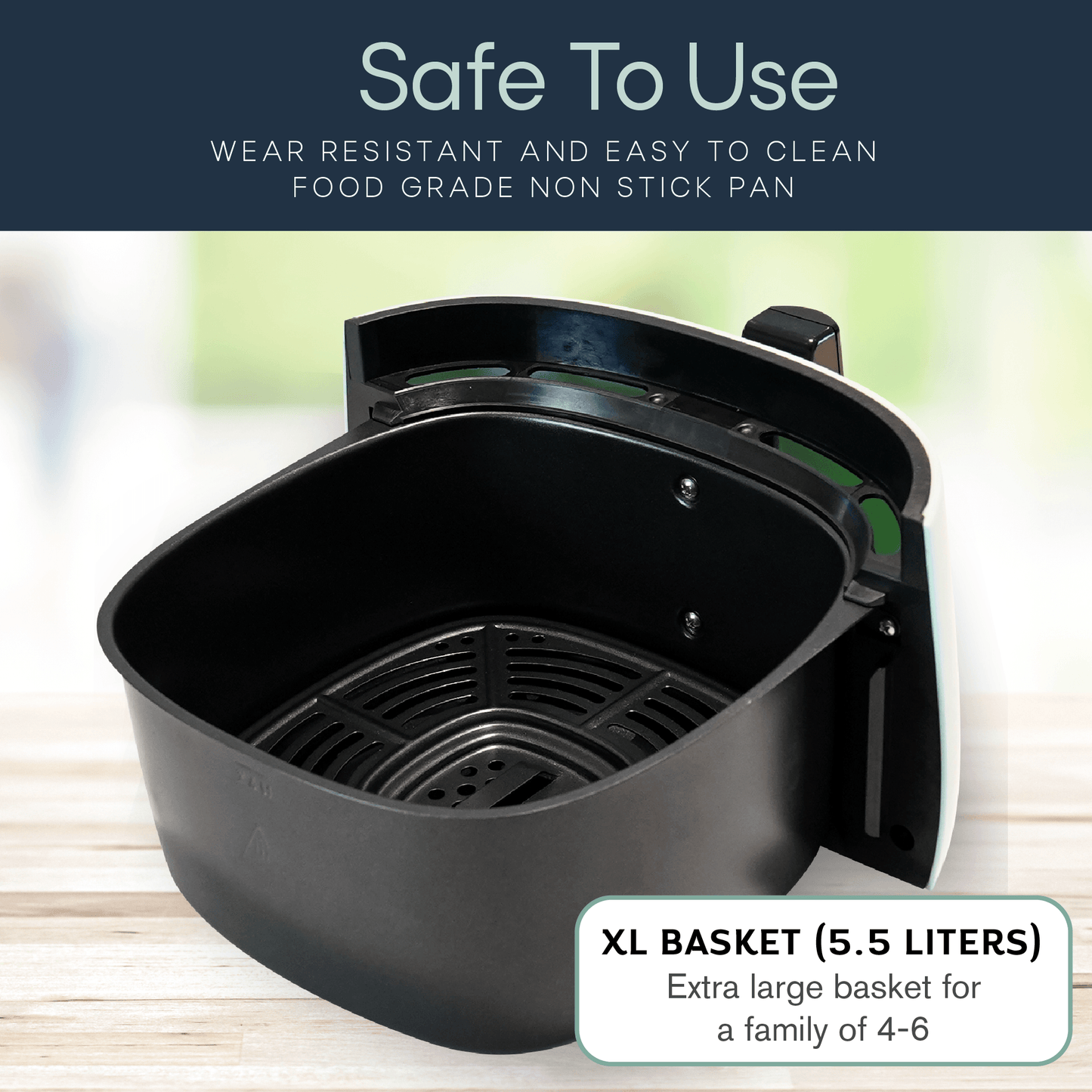 Solara Digital Air Fryer for Home Kitchen with mobile app