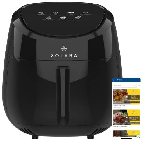 Solara Digital Air Fryer for Home Kitchen with mobile app