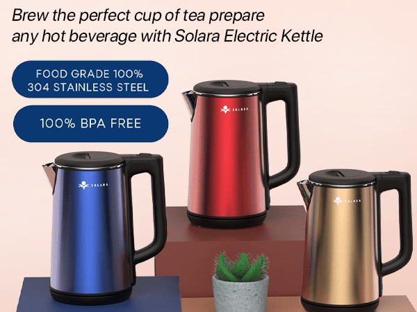 Premium Electric Kettle - Solara Home