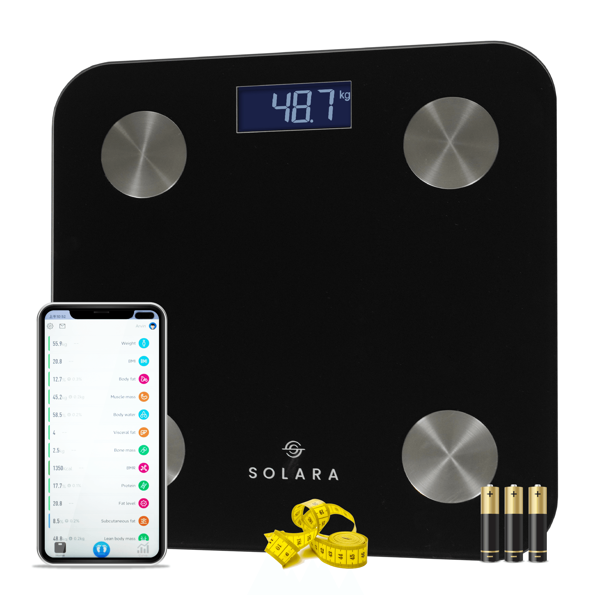Solara Digital Weight Machine - Solara Home