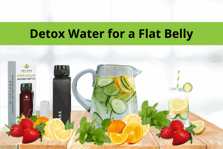 Detox Water Recipe for Flat Belly and Weight Loss - Solara Home