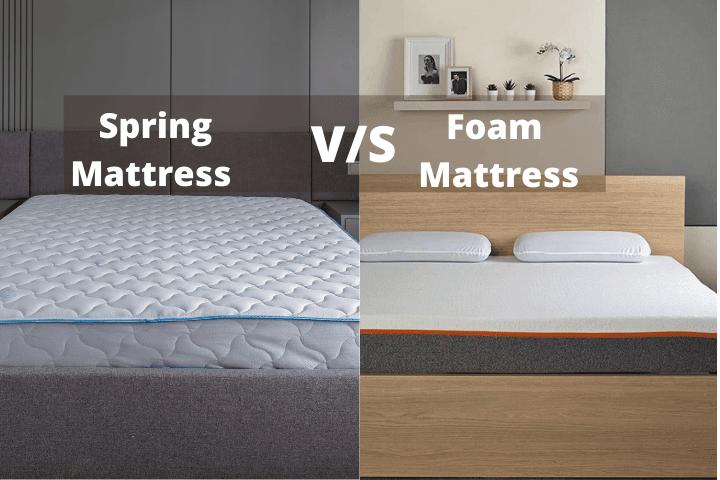 spring mattress vs foam mattress, which is better?
