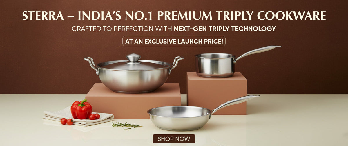 Strata Cookware Sterra Stainless Steel Cookware