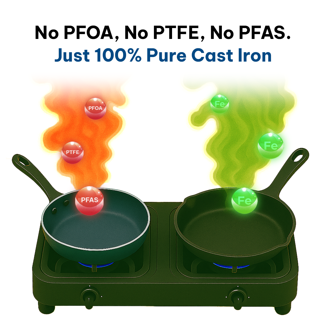 CrownStone Cast Iron Fry Pan