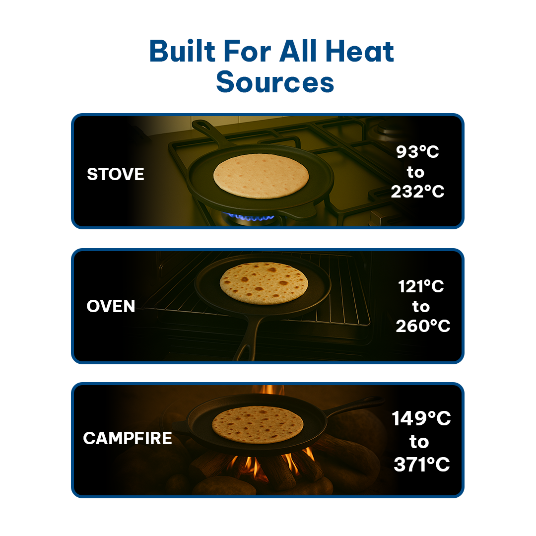 CrownStone / Tawa With Handle 12'