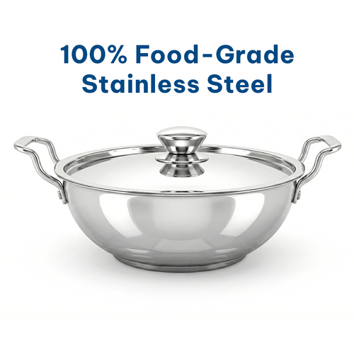 100% Food-Grade Stainless Steel