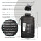 1 Gallon with Handle (3.8 Liters) / Black Knight