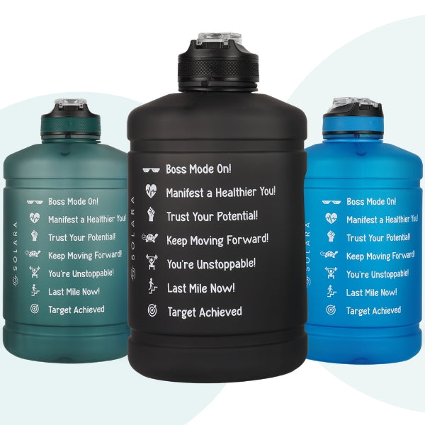 1 Gallon with Handle (3.8 Liters) / Black Knight