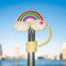 Straw Toppers / Rainbow Cloud