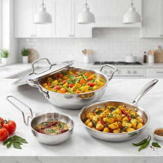 Triply Trio (Kadai+Pan+Tadka)
