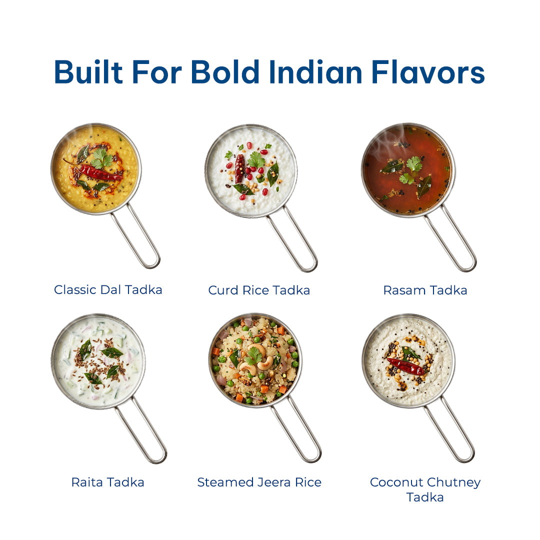 Triply Fry Pan + Tadka Pan