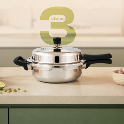 DumMatic Triply Pressure Pan