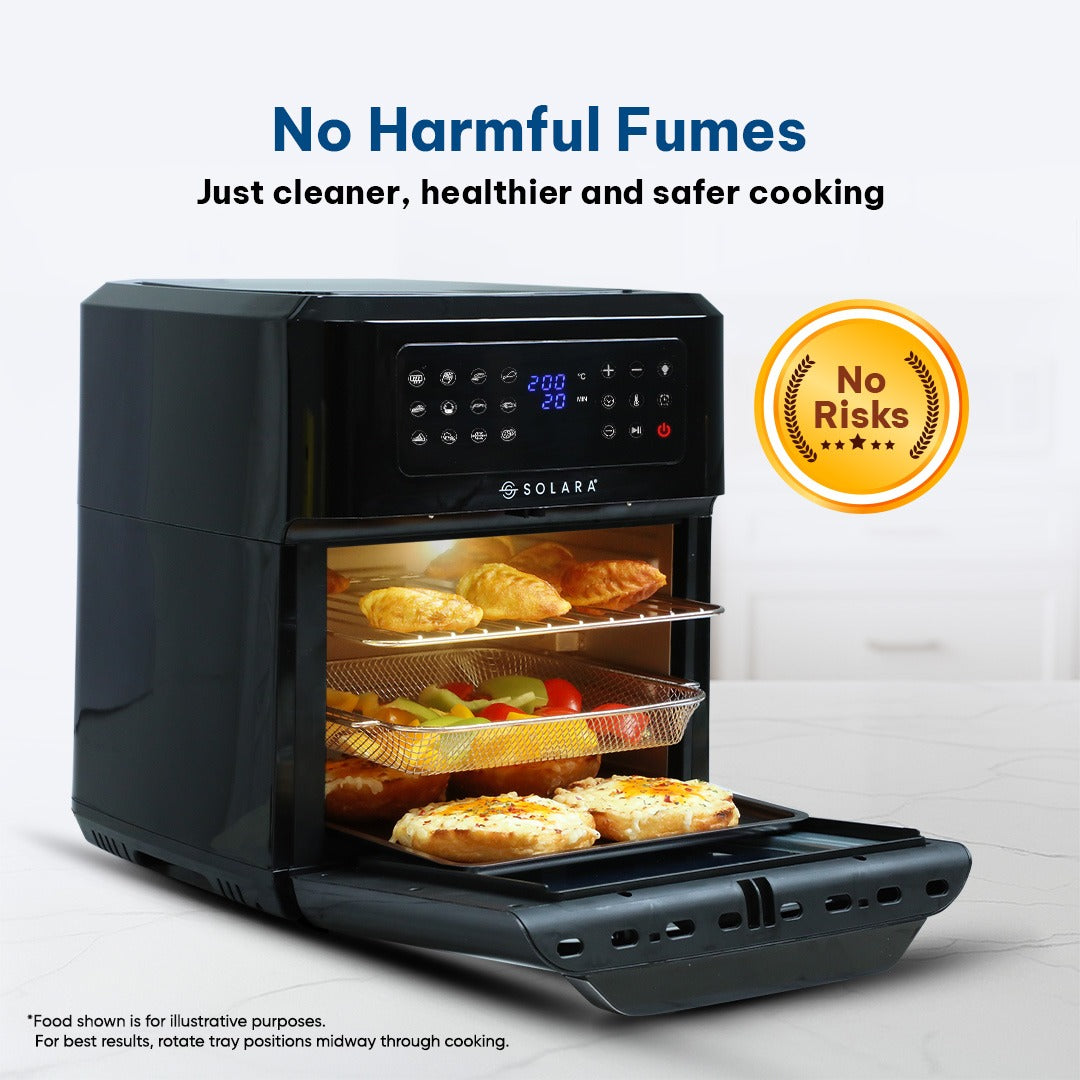 SOLARA Large Digital Air Fryer Oven (12L)