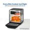 SOLARA Large Digital Air Fryer Oven (12L)