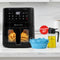 Air Fryer + Oil Sprayer + Silicone Basket (Pack of 6)