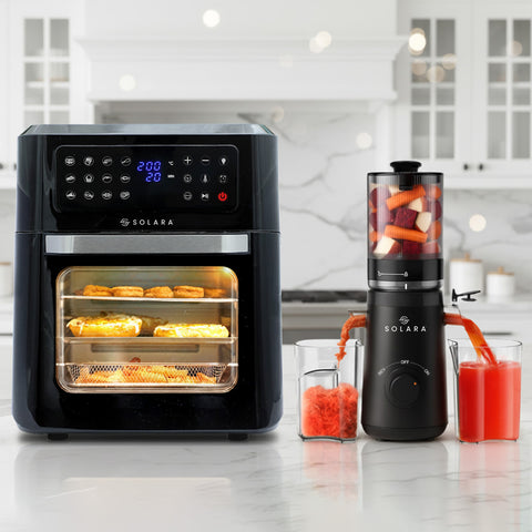 Air Fryer Oven + Cold Press Juicer