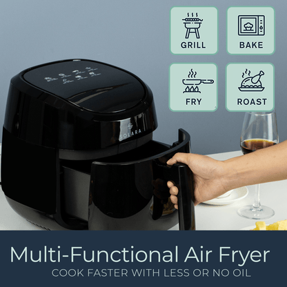 Solara Digital Air Fryer for Home Kitchen with mobile app