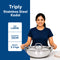TriPly Stainless Steel Kadai with Lid