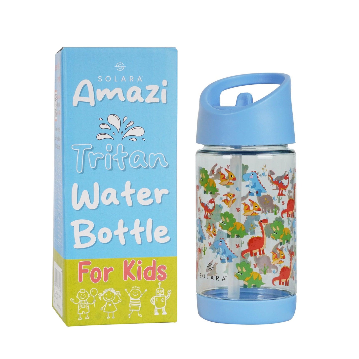 SOLARA Tritan Sipper Water Bottle for Kids (400ML)