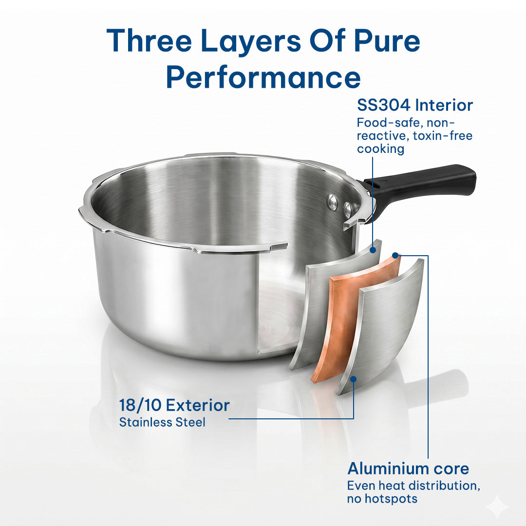 Triply Pressure Cooker 3L