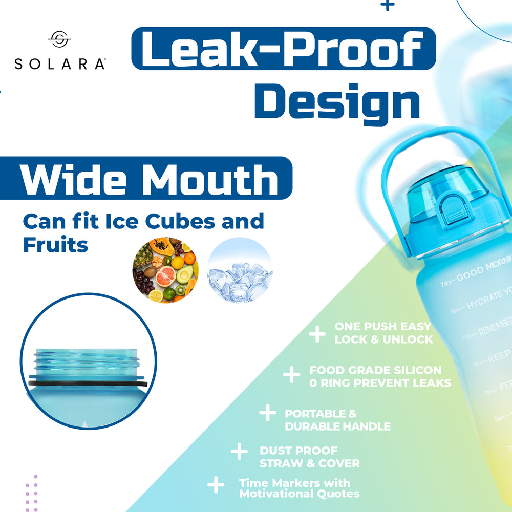 2 Litres / Yellow Blue