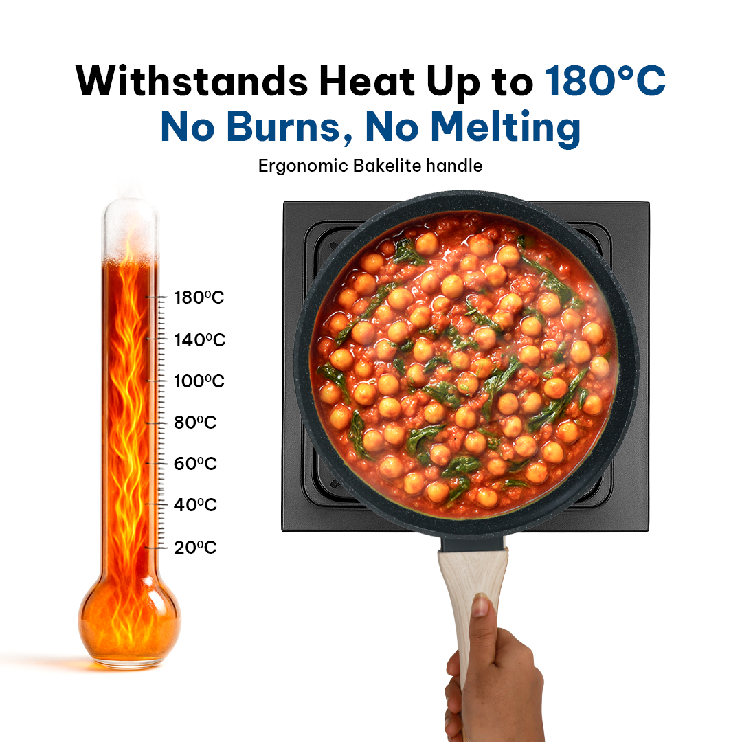 Carbon / Fry Pan10'+ Kadai 10'