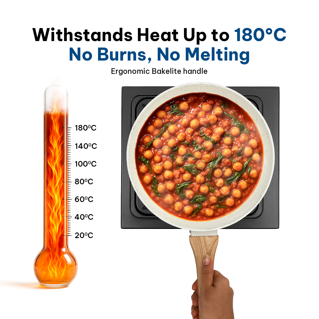 Ivory / Fry Pan10'+ Kadai10' + Tawa 10'