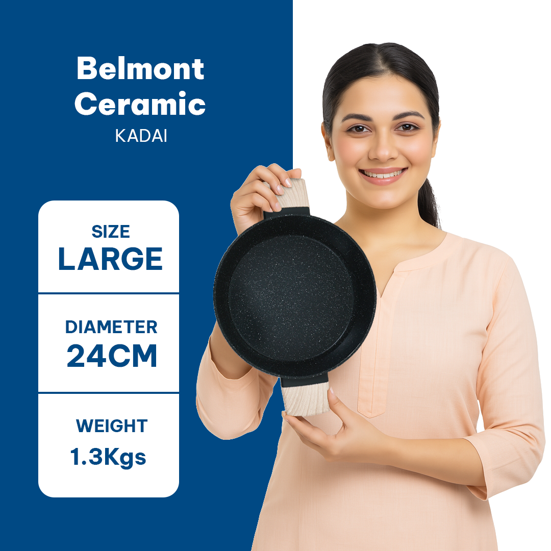 Carbon / Fry Pan10'+ Kadai 10'